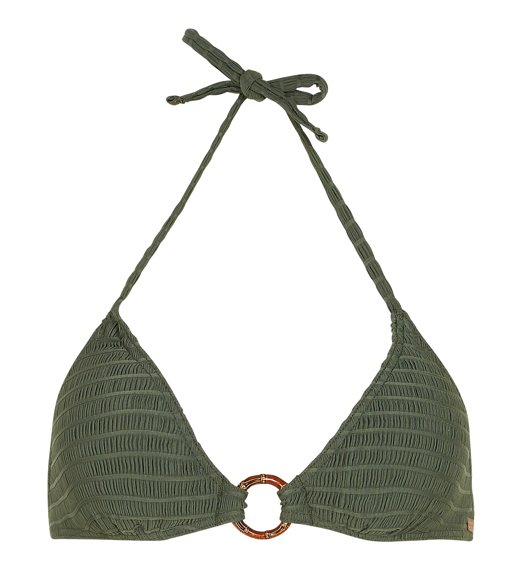 Bralette bikini top BANANA MOON Khaki