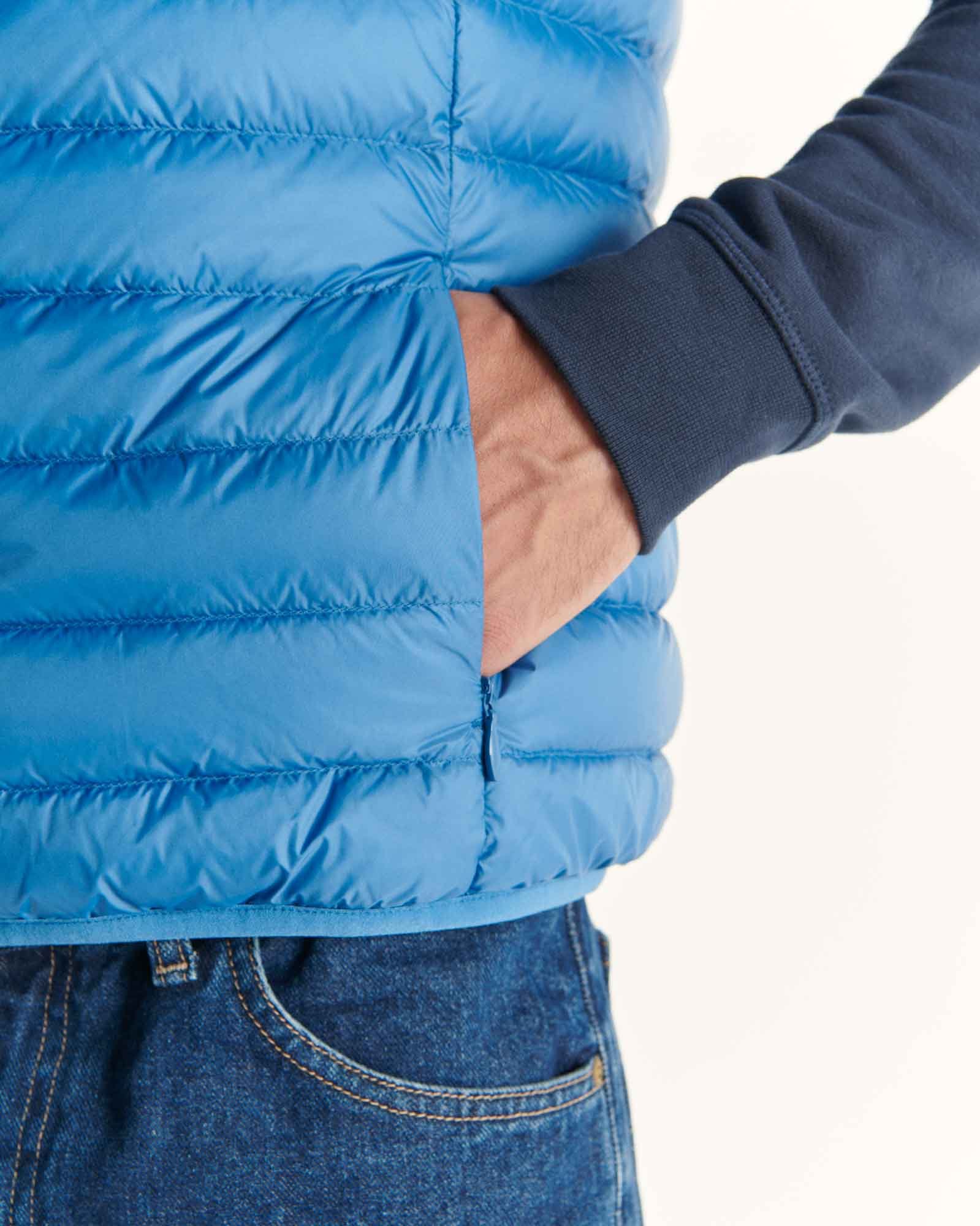 Sleeveless puffer jacket Tom JOTT Blue