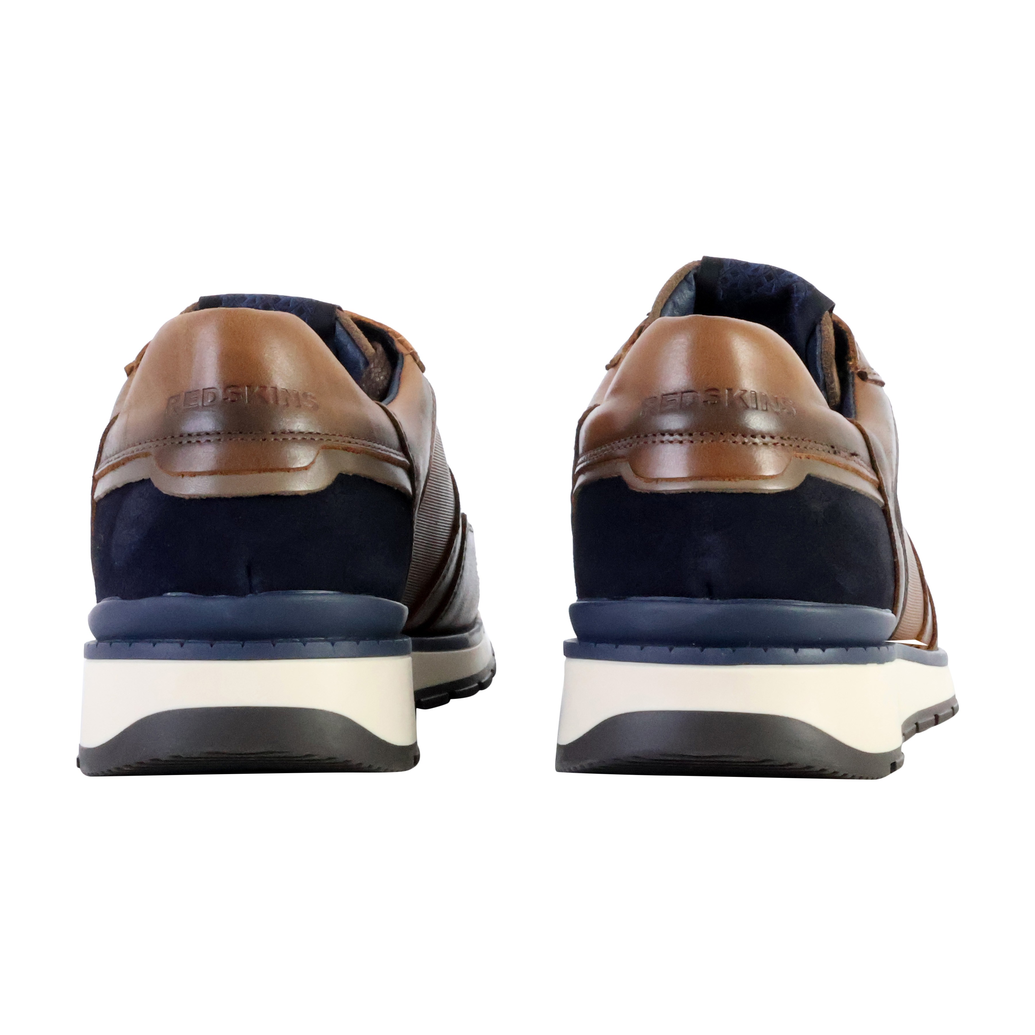 Nobel leather sneakers REDSKINS Brown