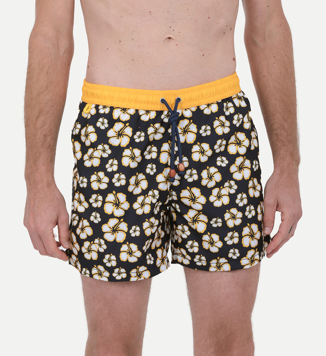 Swim shorts - Huahine GILI'S Yellow