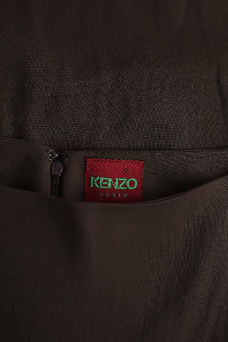 Brown skirt KENZO - SECONDE MAIN Brown