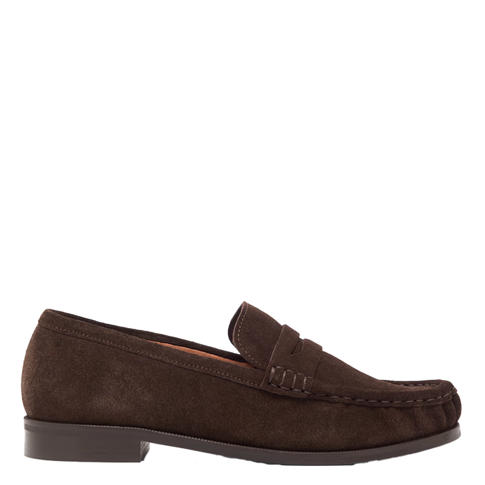 Suede leather moccasins JONAK Brown
