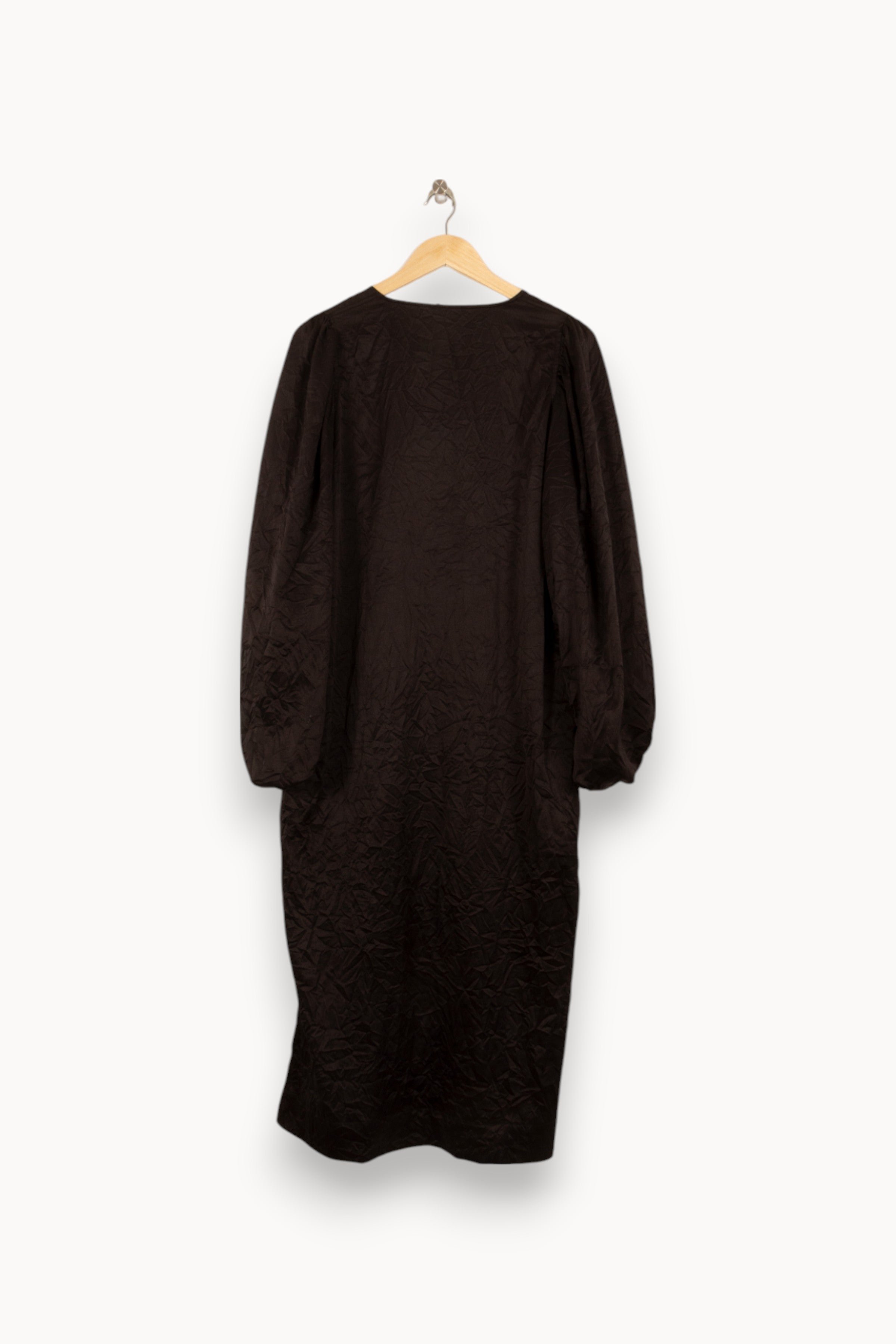 Long dress GANNI - Seconde Main Black
