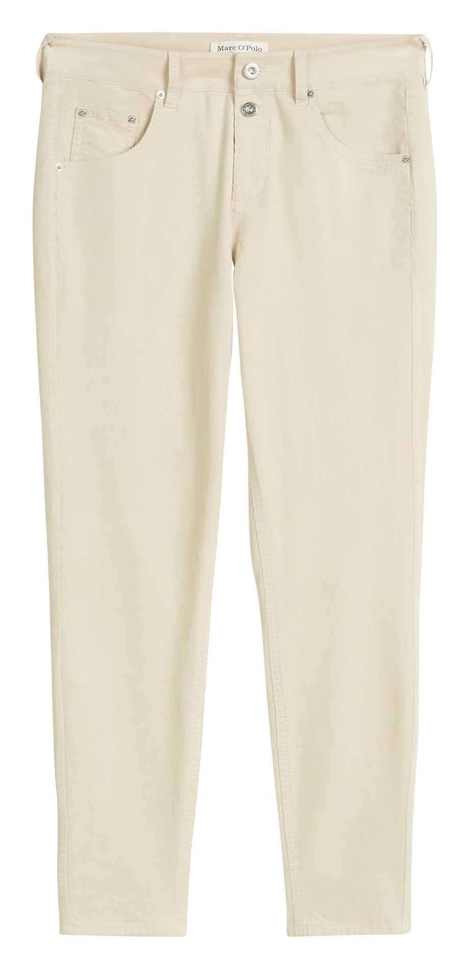 - Vaquero recto
- 5 bolsillos
- Corte recto
- Efecto desteñido MARC O'POLO Beige