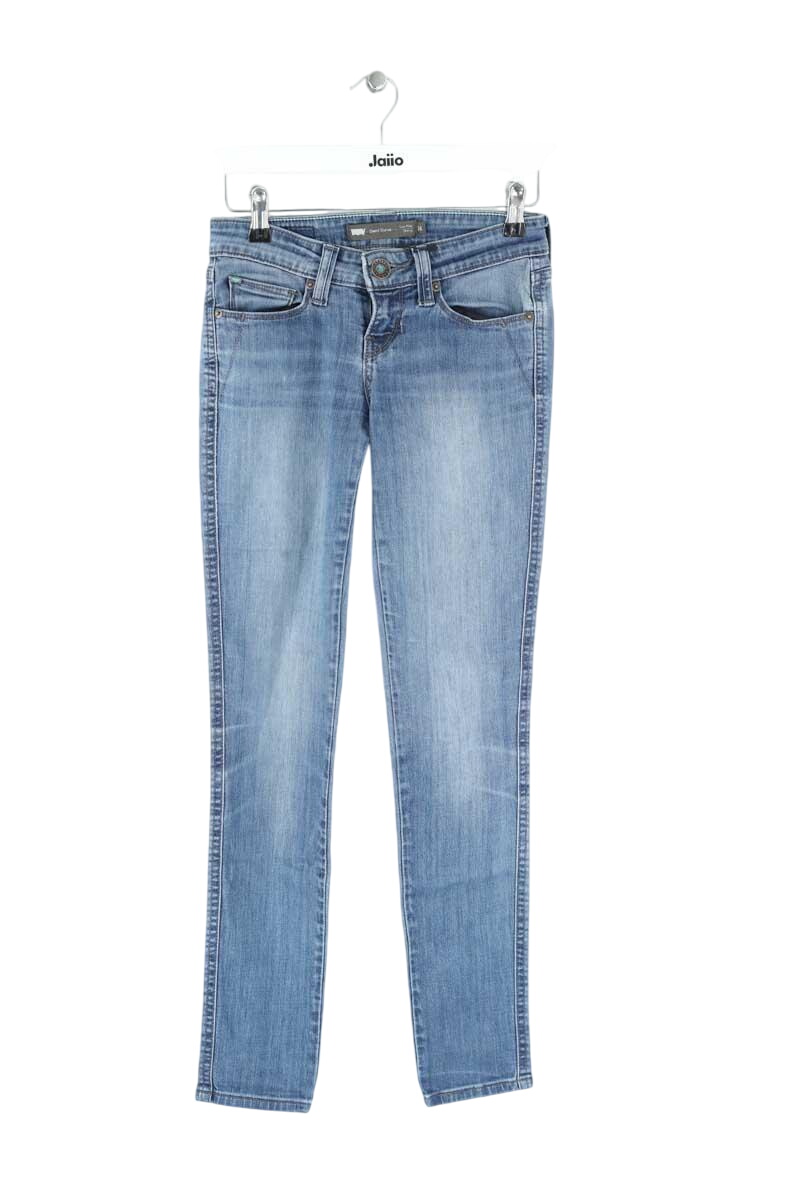 Cotton skinny jeans LEVI'S - Seconde main Blue