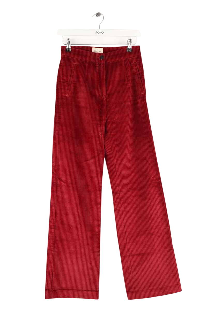 Carrot trousers SEZANE - Seconde main Red