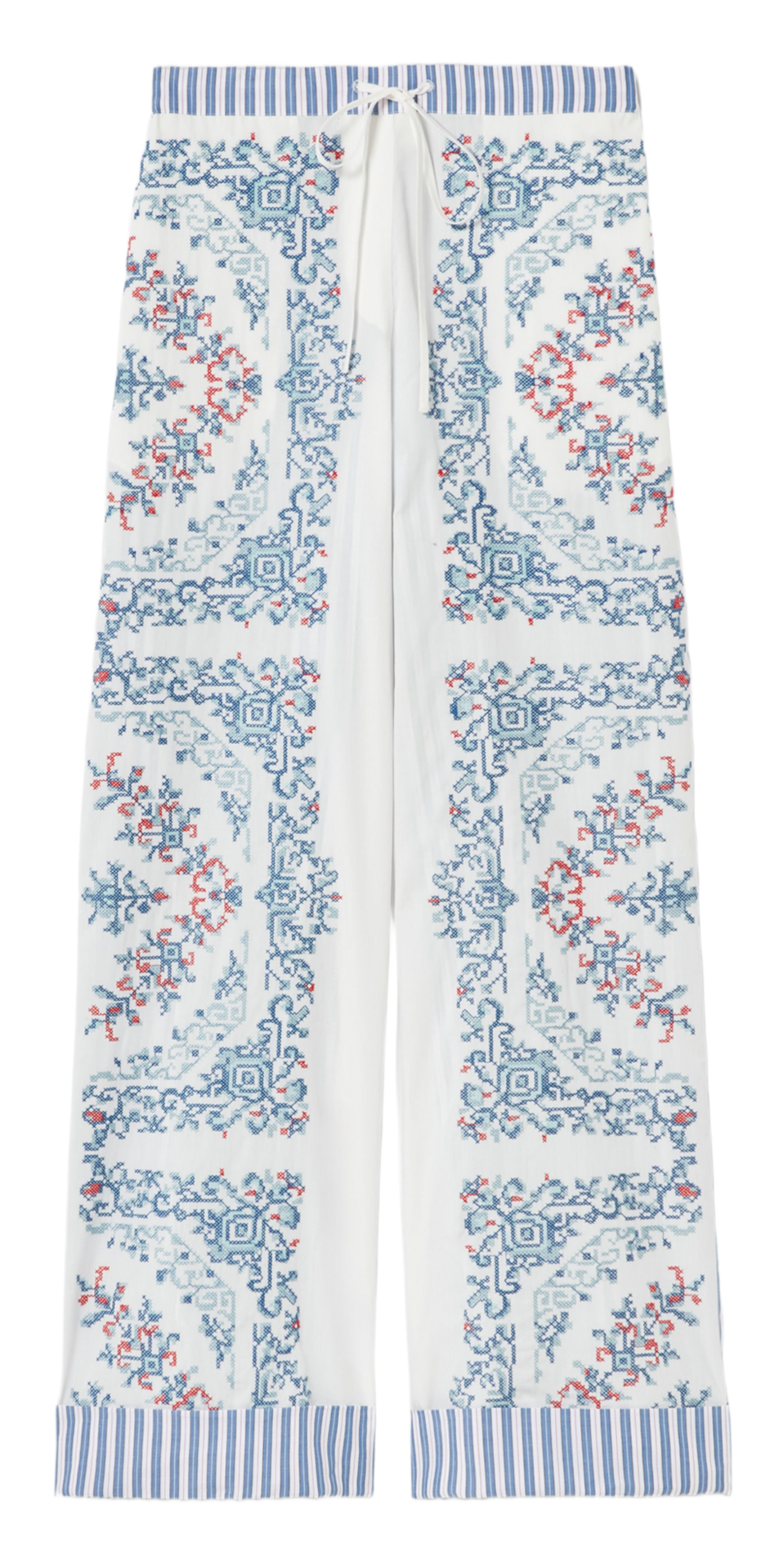 Pantalon large imprimé CLAUDIE PIERLOT Multicolore