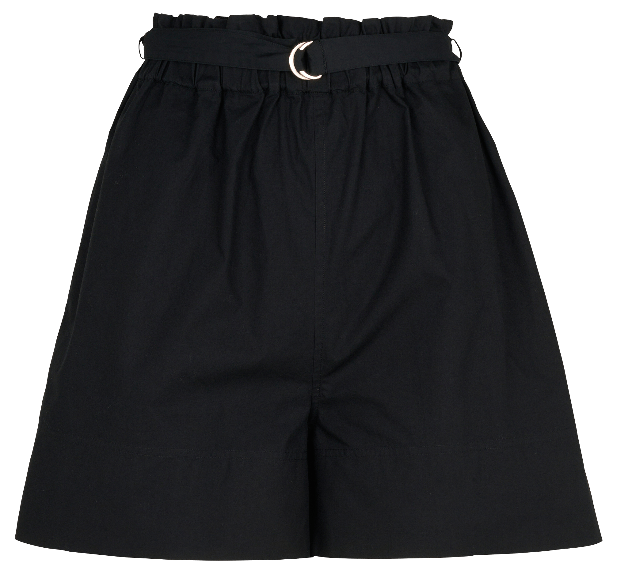 Straight cotton shorts LAURENCE BRAS Black