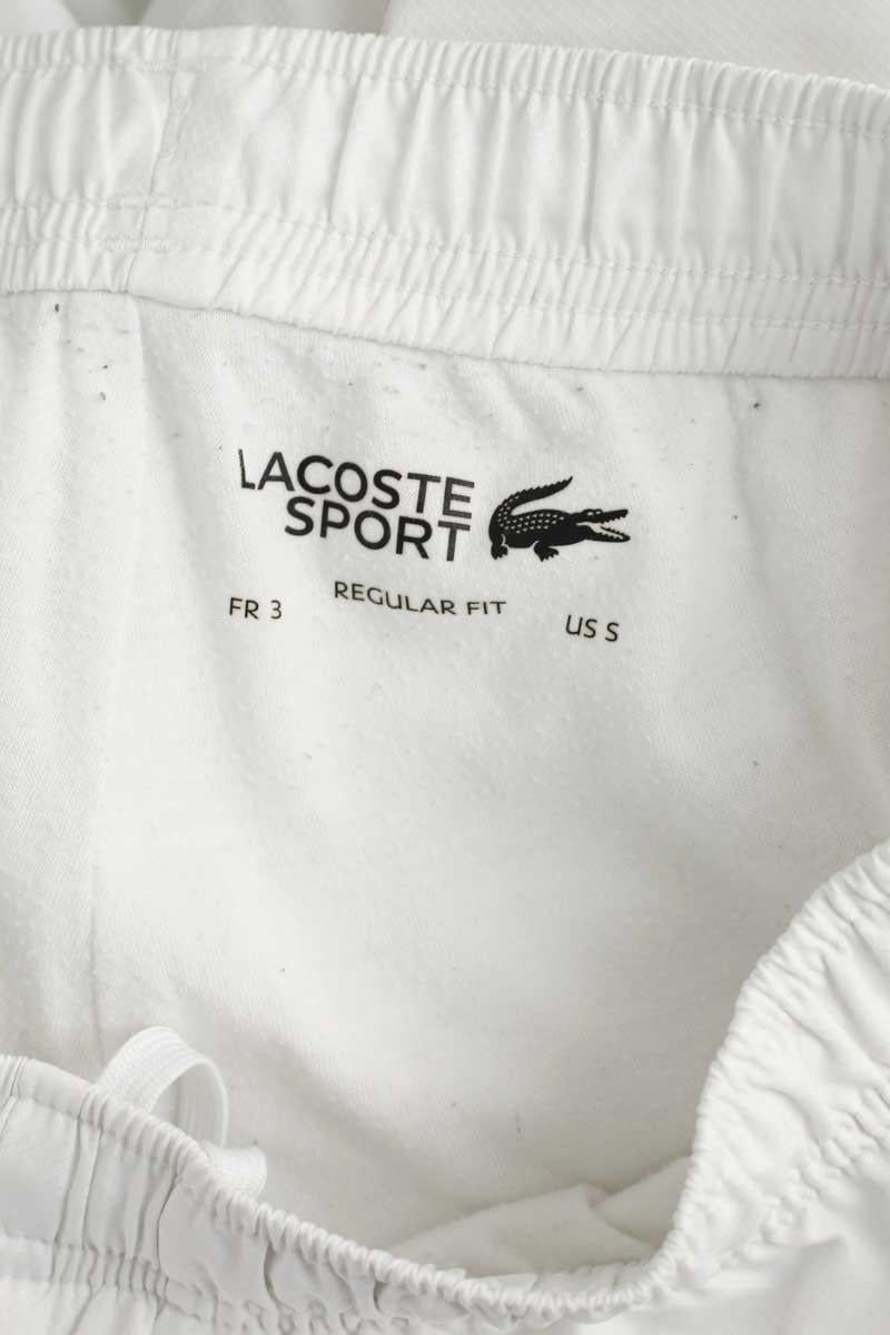 Sports trousers LACOSTE - SECONDE MAIN White