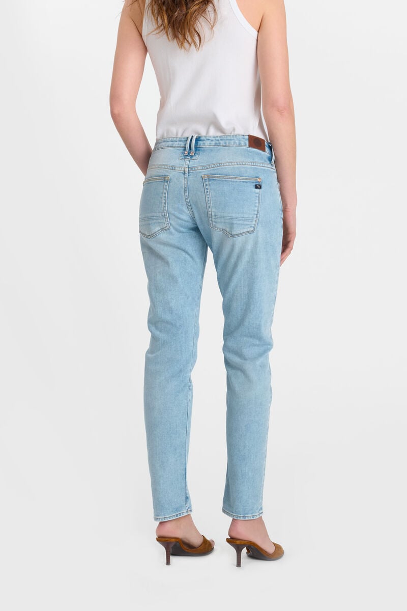 Loose, oversized 7/8 length jeans LE TEMPS DES CERISES Blue