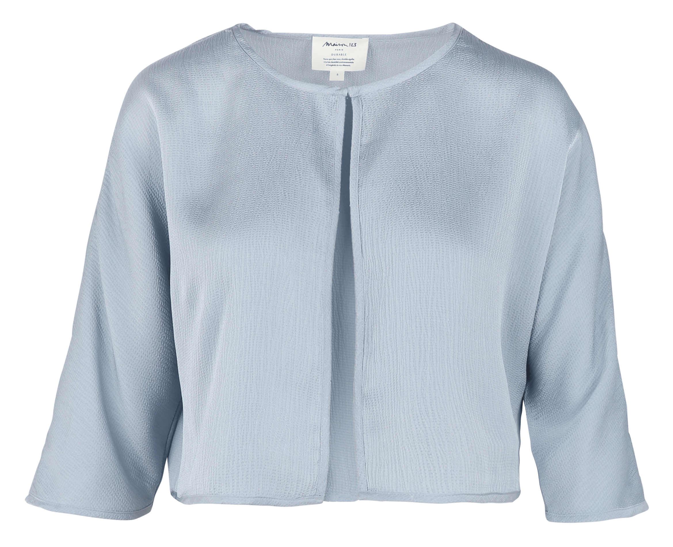 Kurzes Rundhals-Top MAISON 123