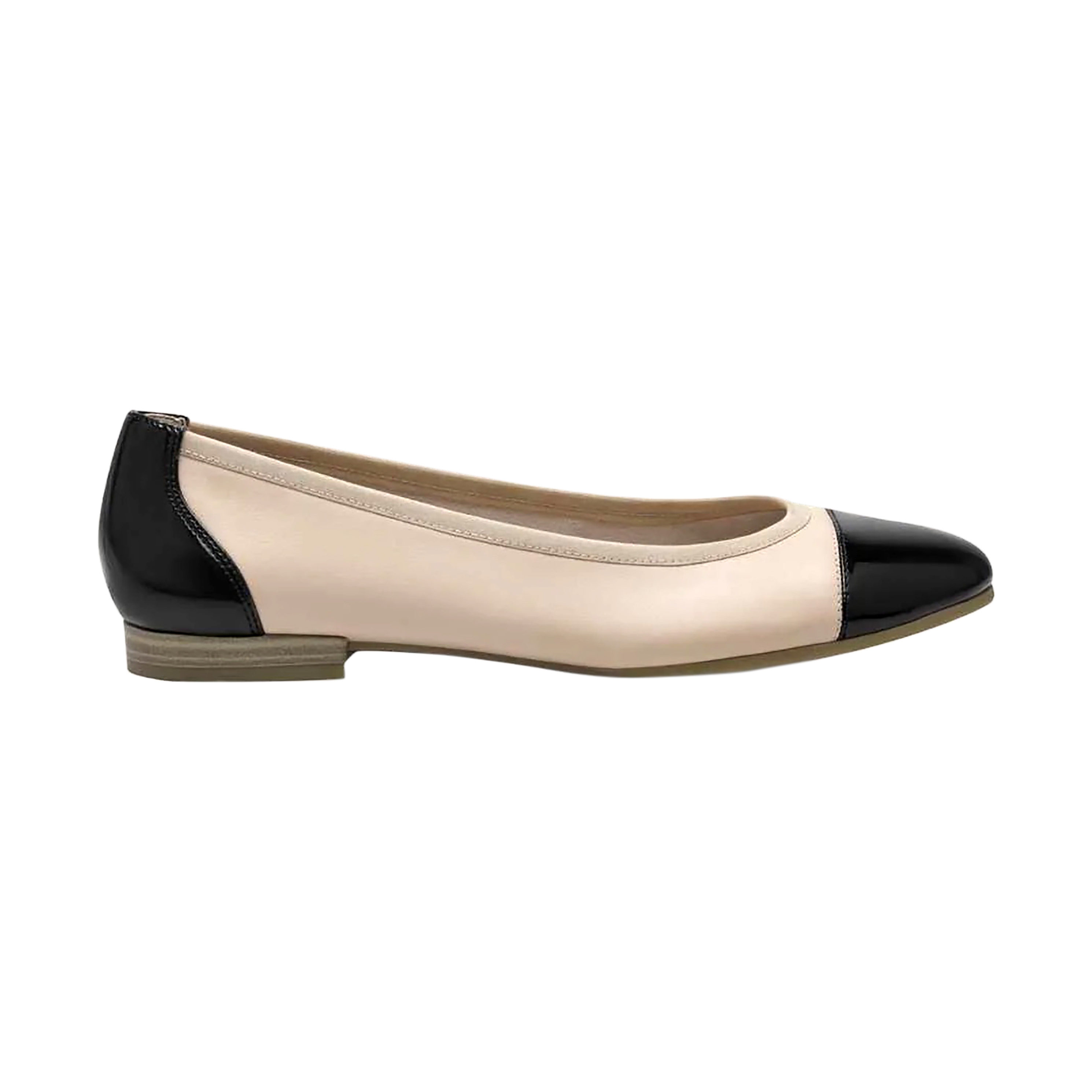 Leather ballet pumps TAMARIS