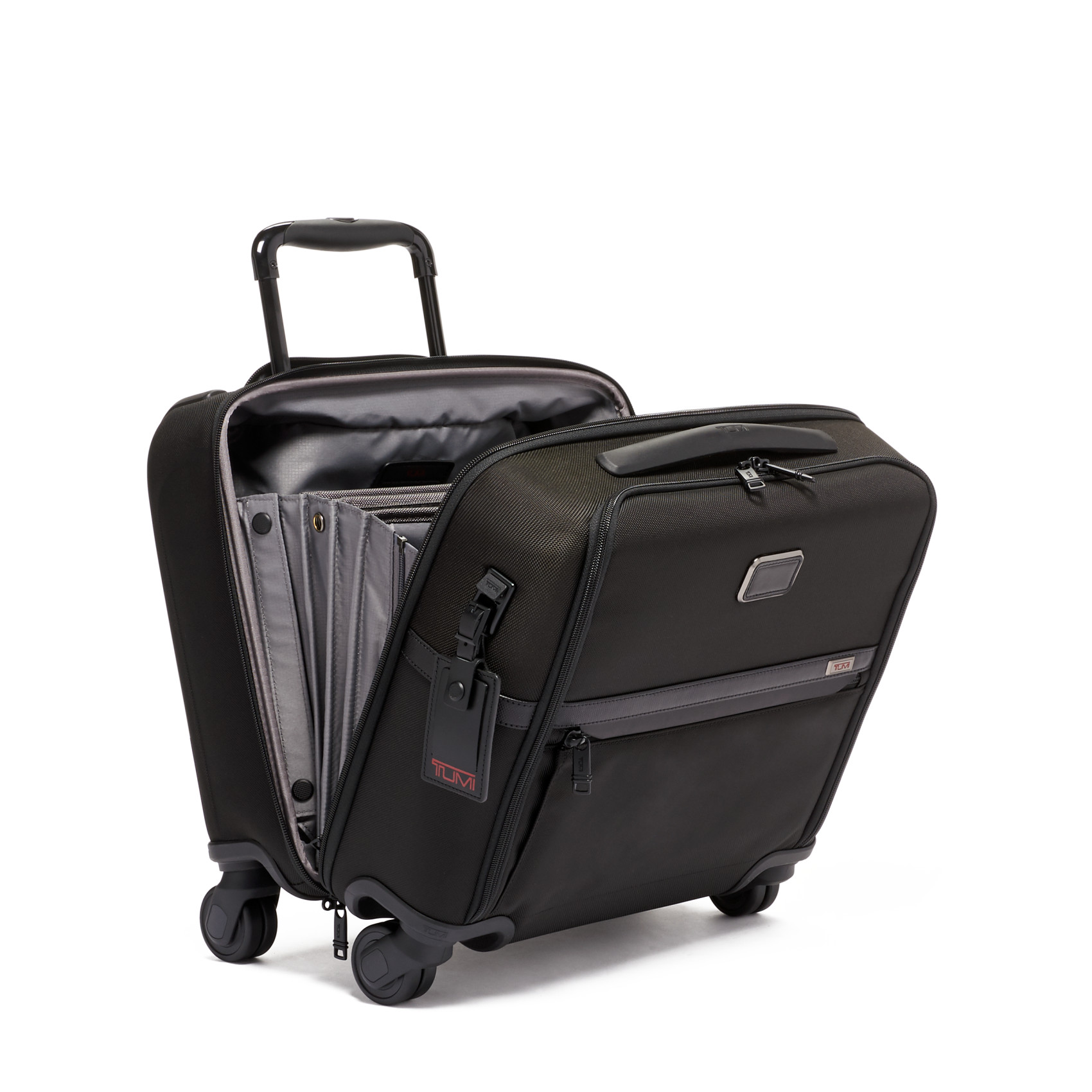 Tumi Alpha 4-Wheel Carry-On Suitcase Size S TUMI Black