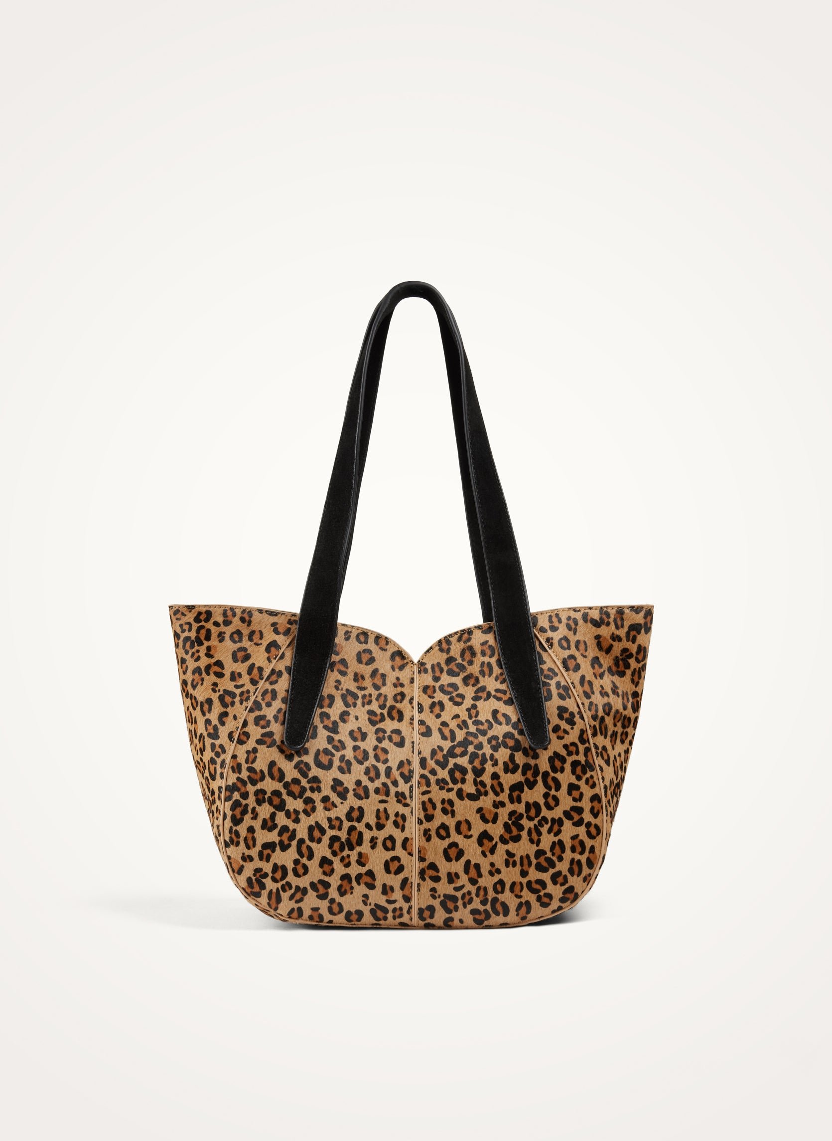 Bag with handles and shoulder strap POCHETTE MIRA Marron