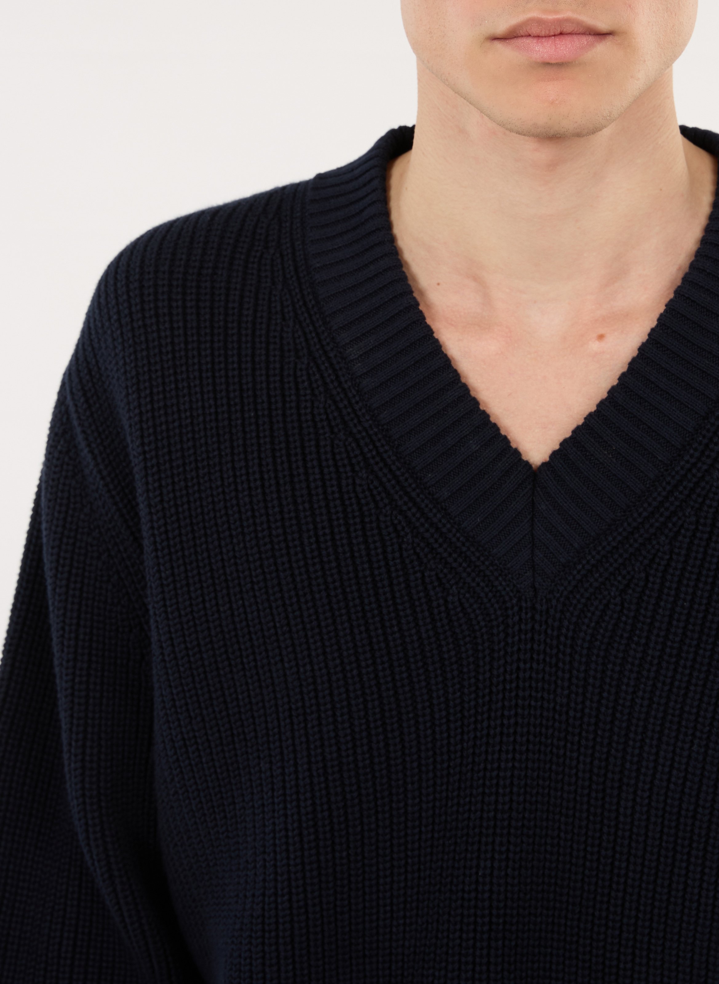 Baumwollpullover SAISON 1865 Blau
