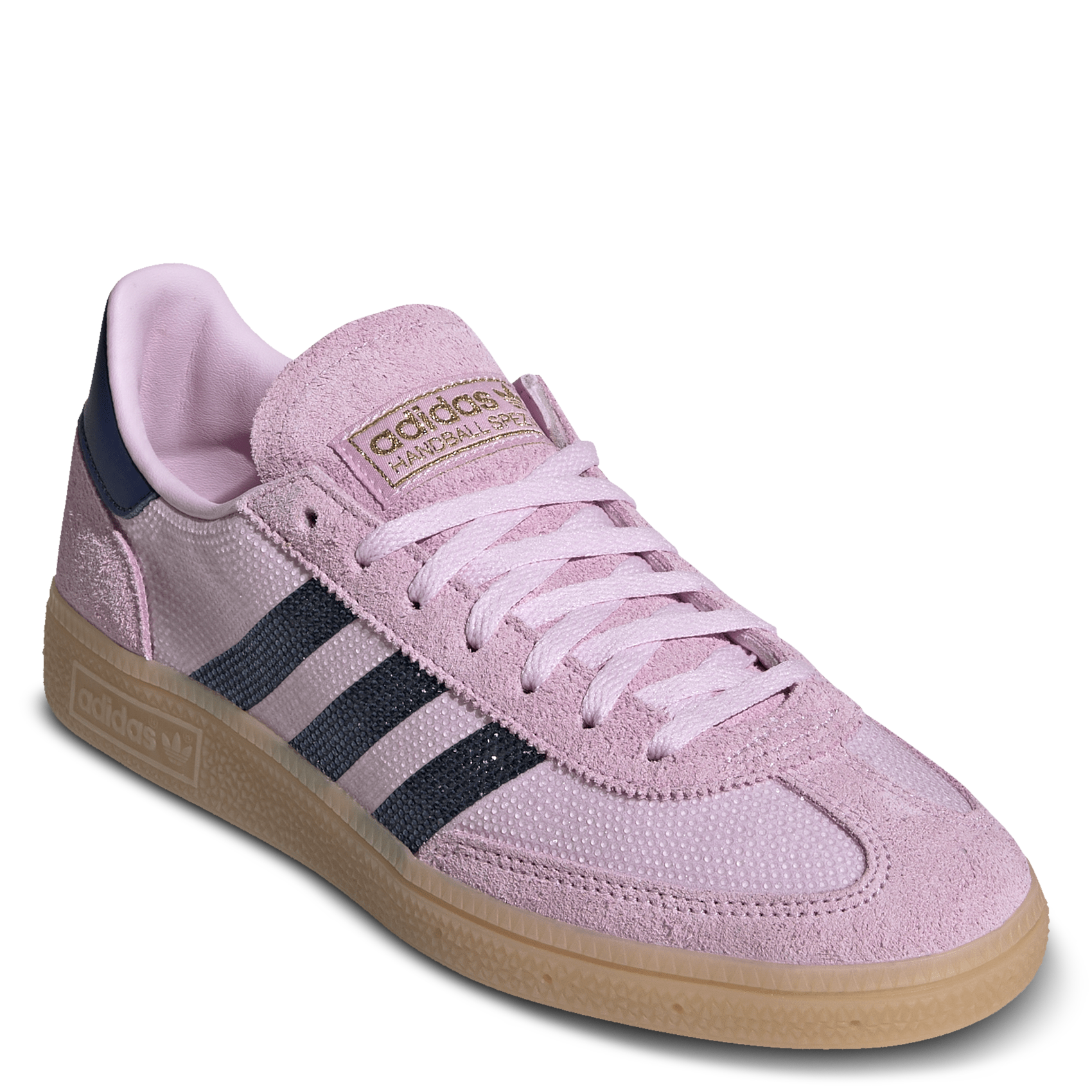 Low-top lace-up rhinestone sneakers ADIDAS Pink