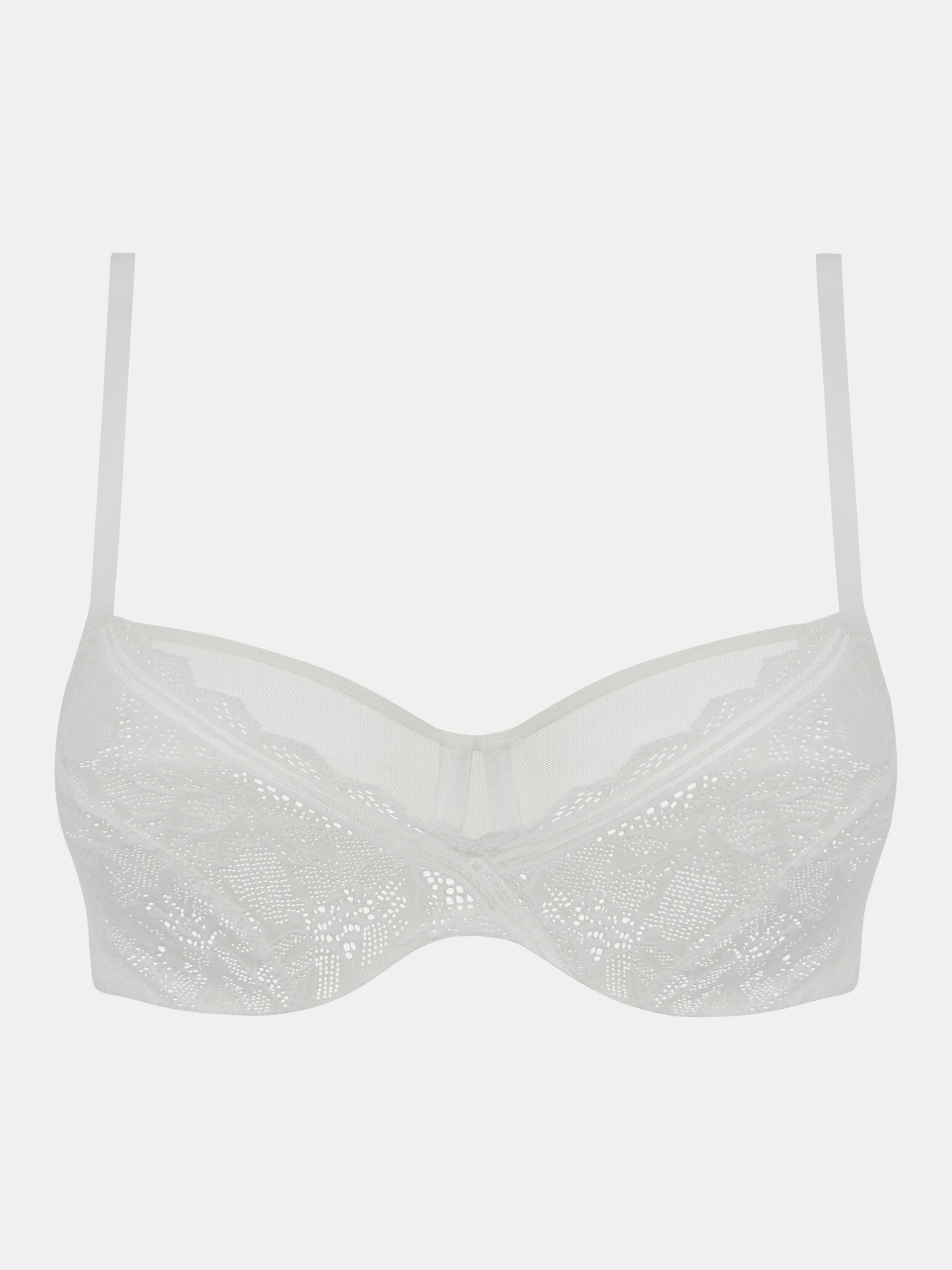 Full-cup bra CHANTELLE White