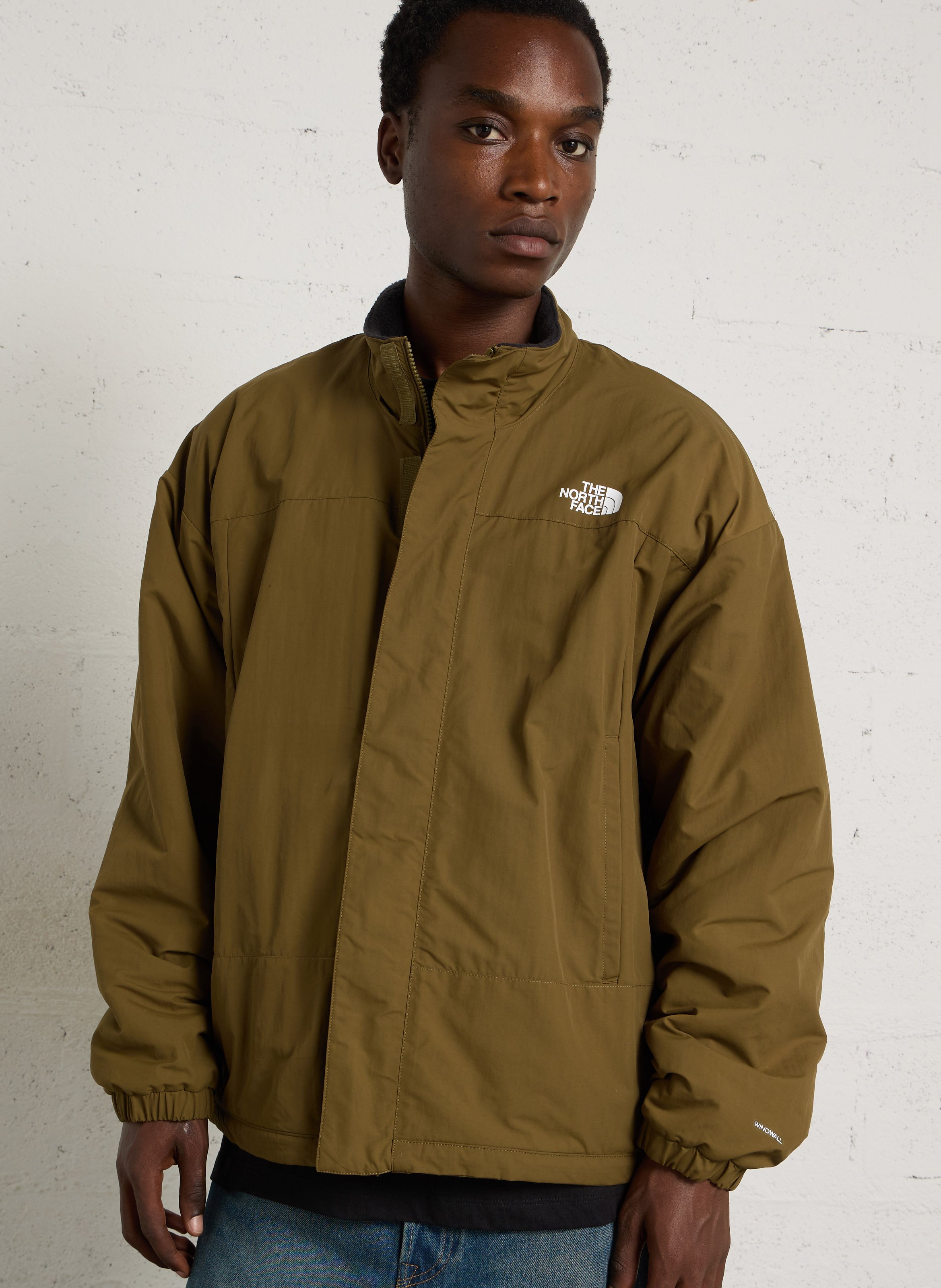 Veste droite col montant réversible THE NORTH FACE Noir