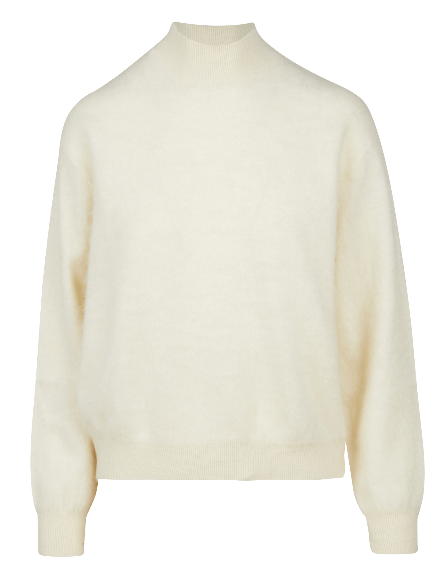 Oversized trui van wol en kasjmier MAJESTIC FILATURES Beige