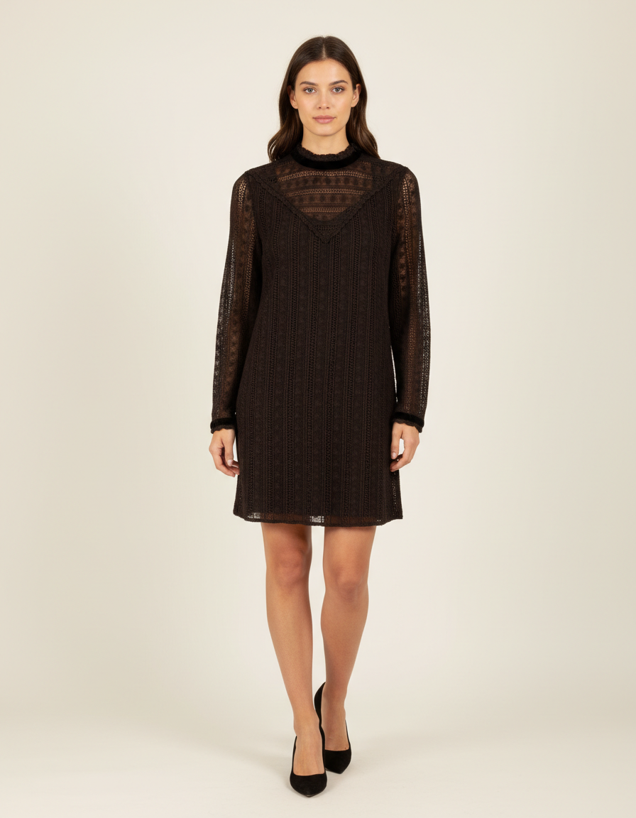 Robe courte & midi SEZANE - Seconde main Noir