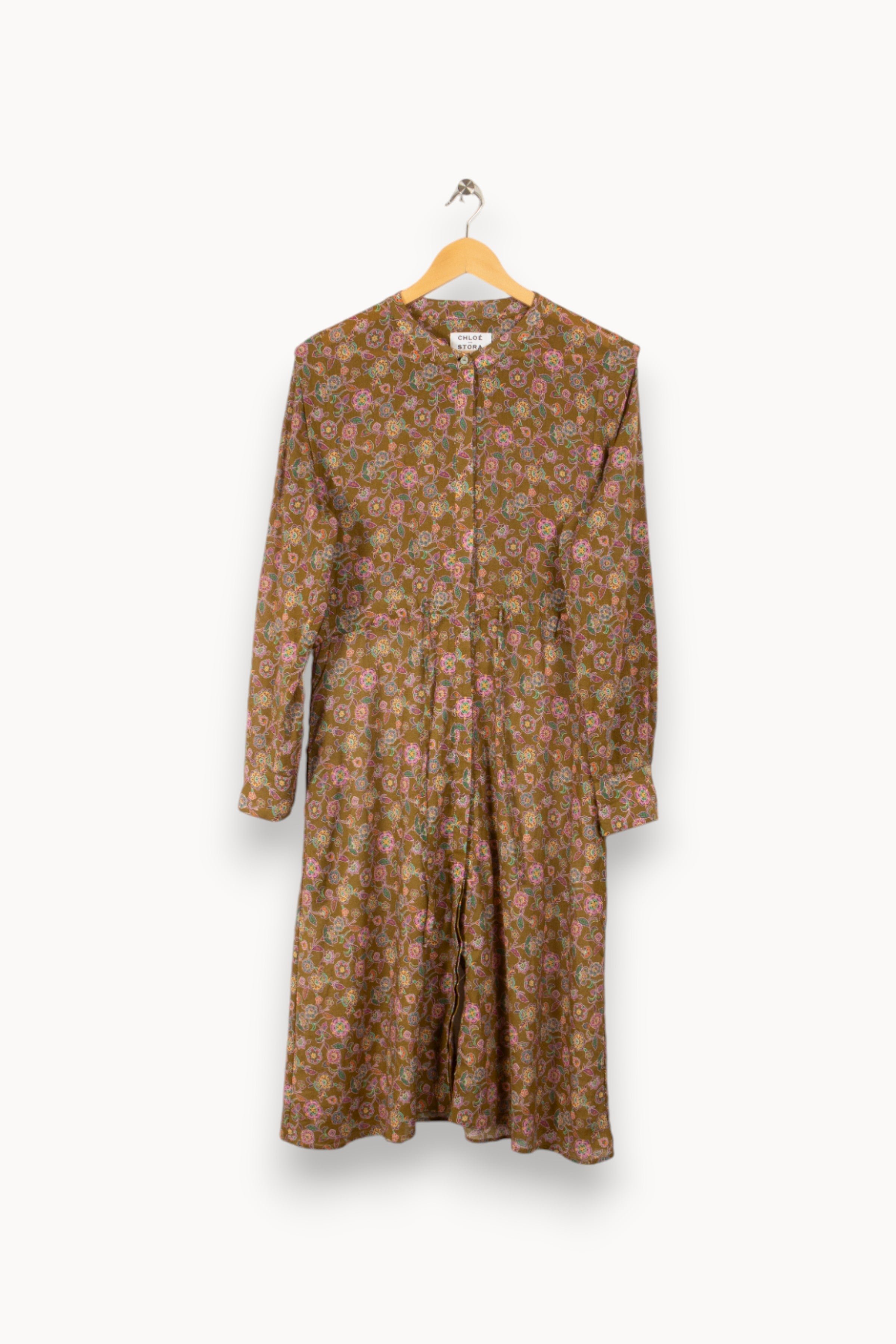 Short & midi dress CHLOE STORA - SECONDE MAIN Green