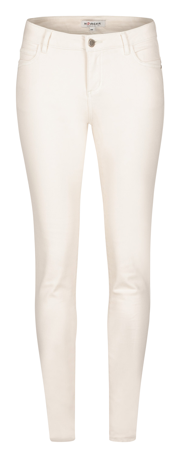 Low Waist Skinny Jeans MORGAN Beige