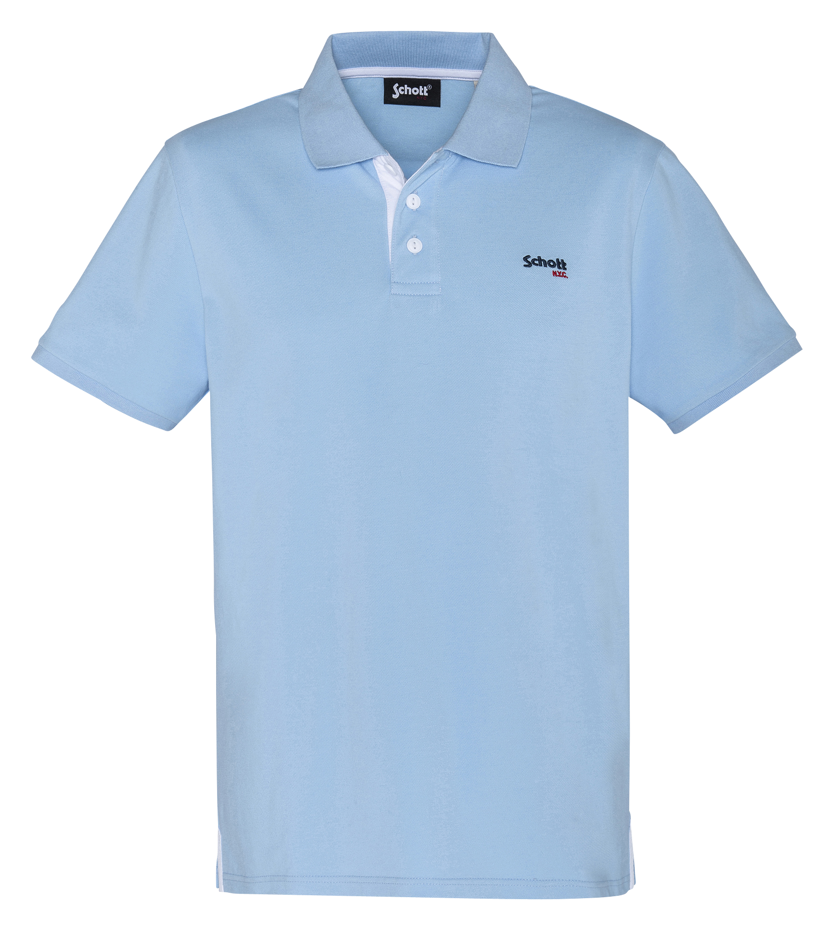 Poloshirt SCHOTT Weiss