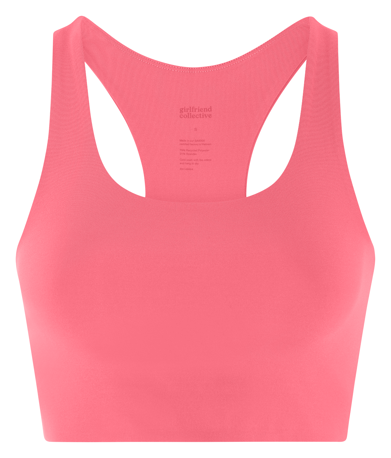 Brassière dos nageur  GIRLFRIEND COLLECTIVE Rose