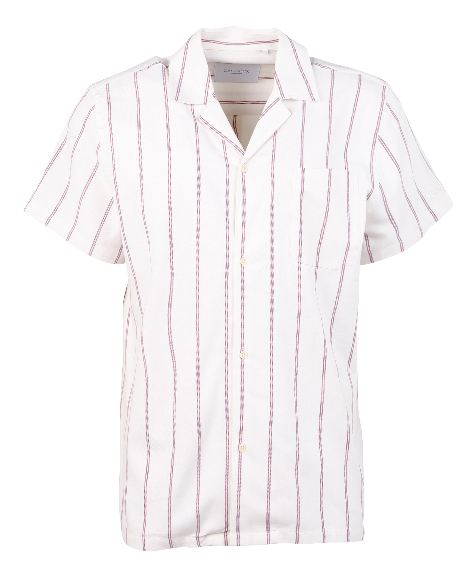 Loose-fit striped cotton shirt LES DEUX