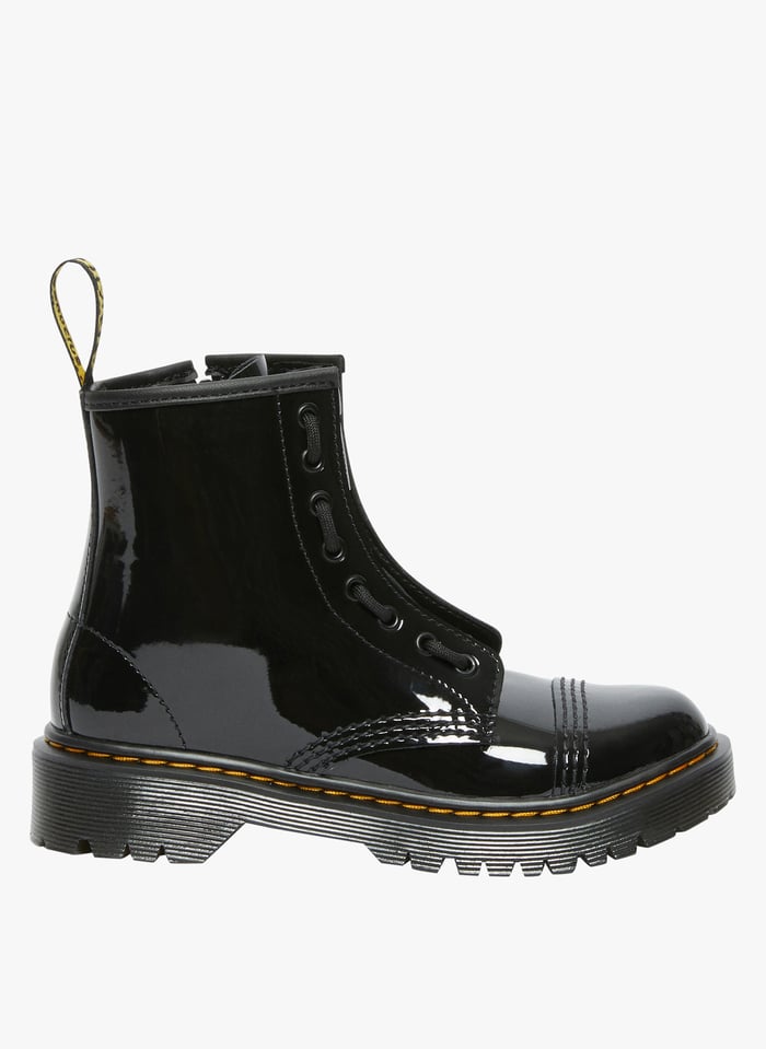 Stivali in vernice Nero