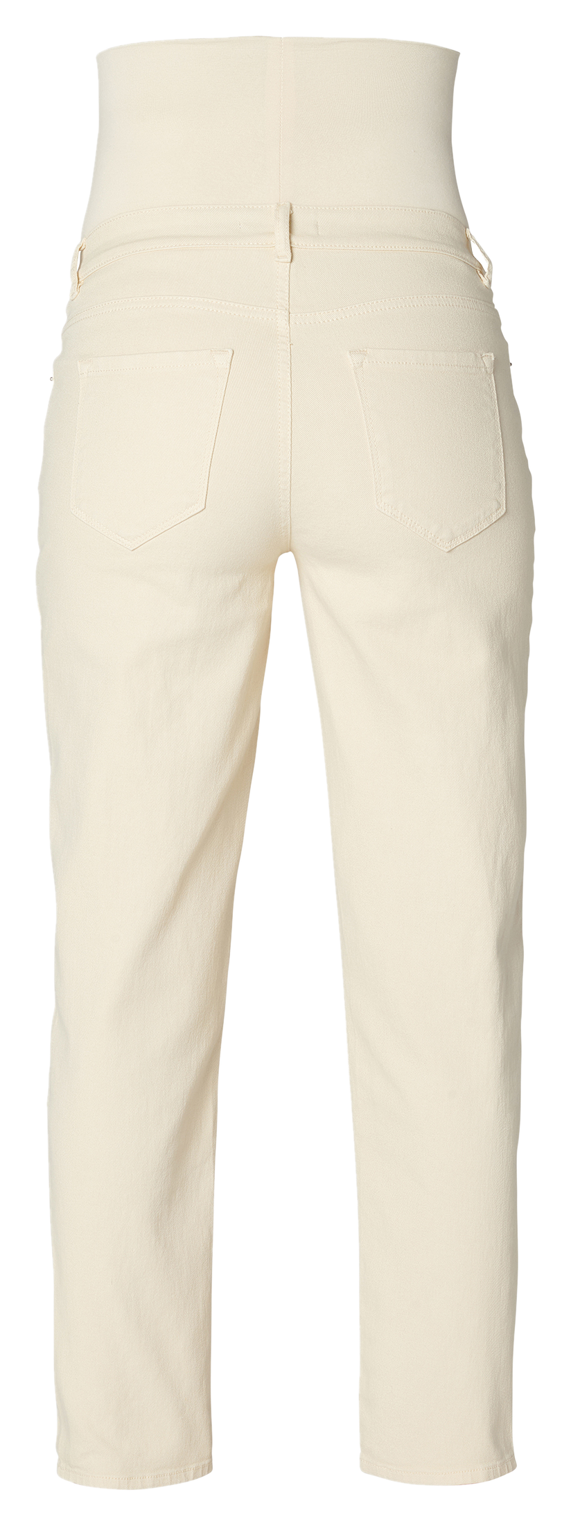 Straight-leg cotton-blend  jeans NOPPIES White