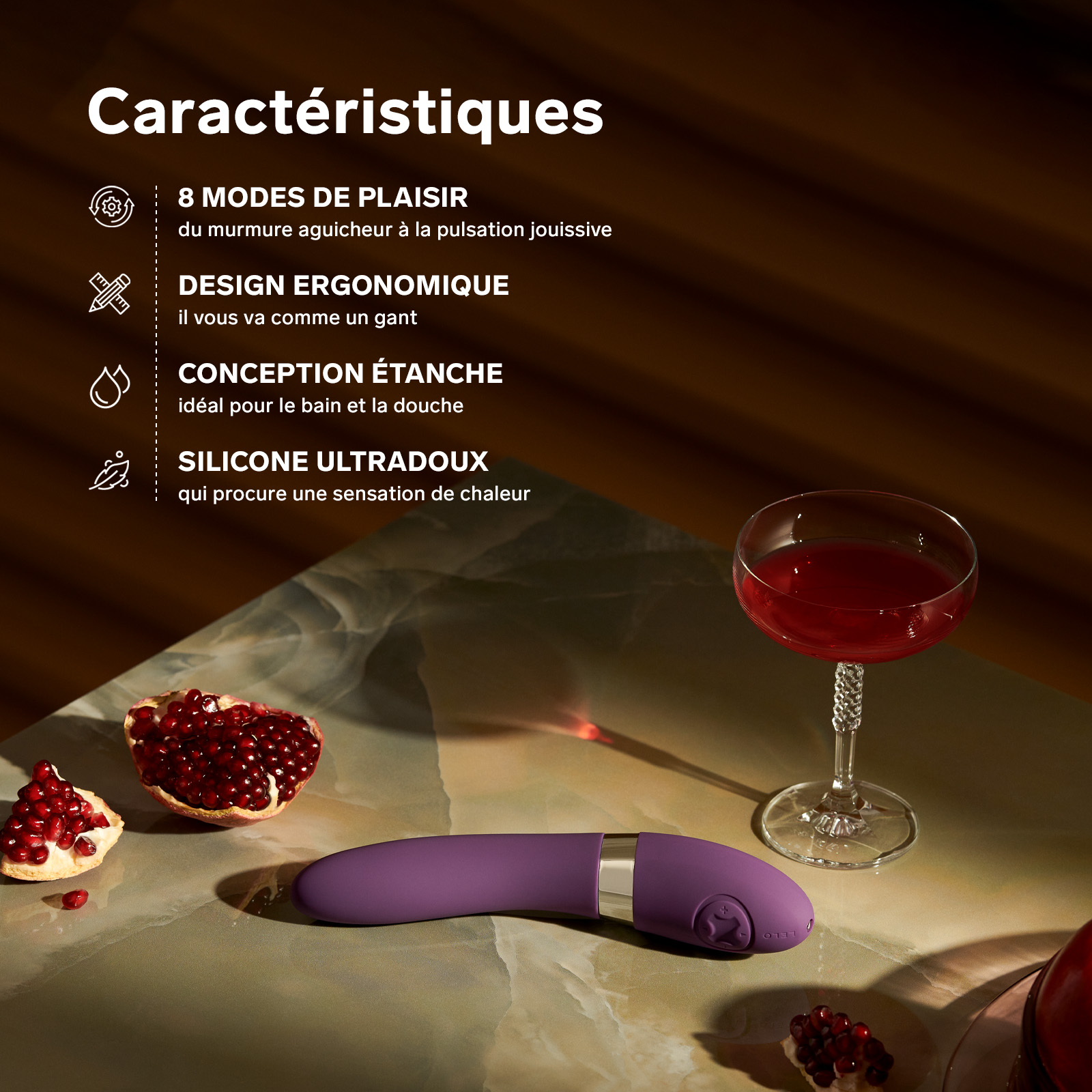 Vibromasseur femme point g Violet