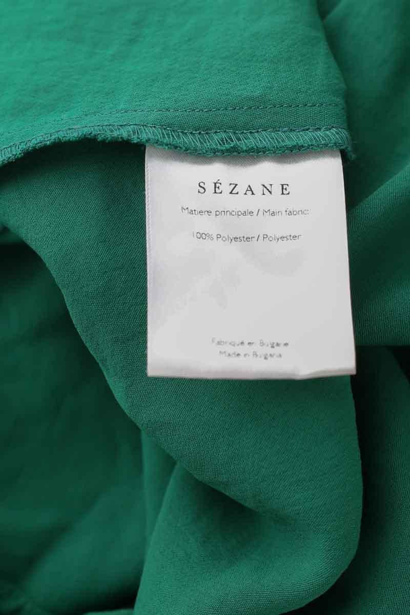 Green dress SEZANE - Seconde main Green