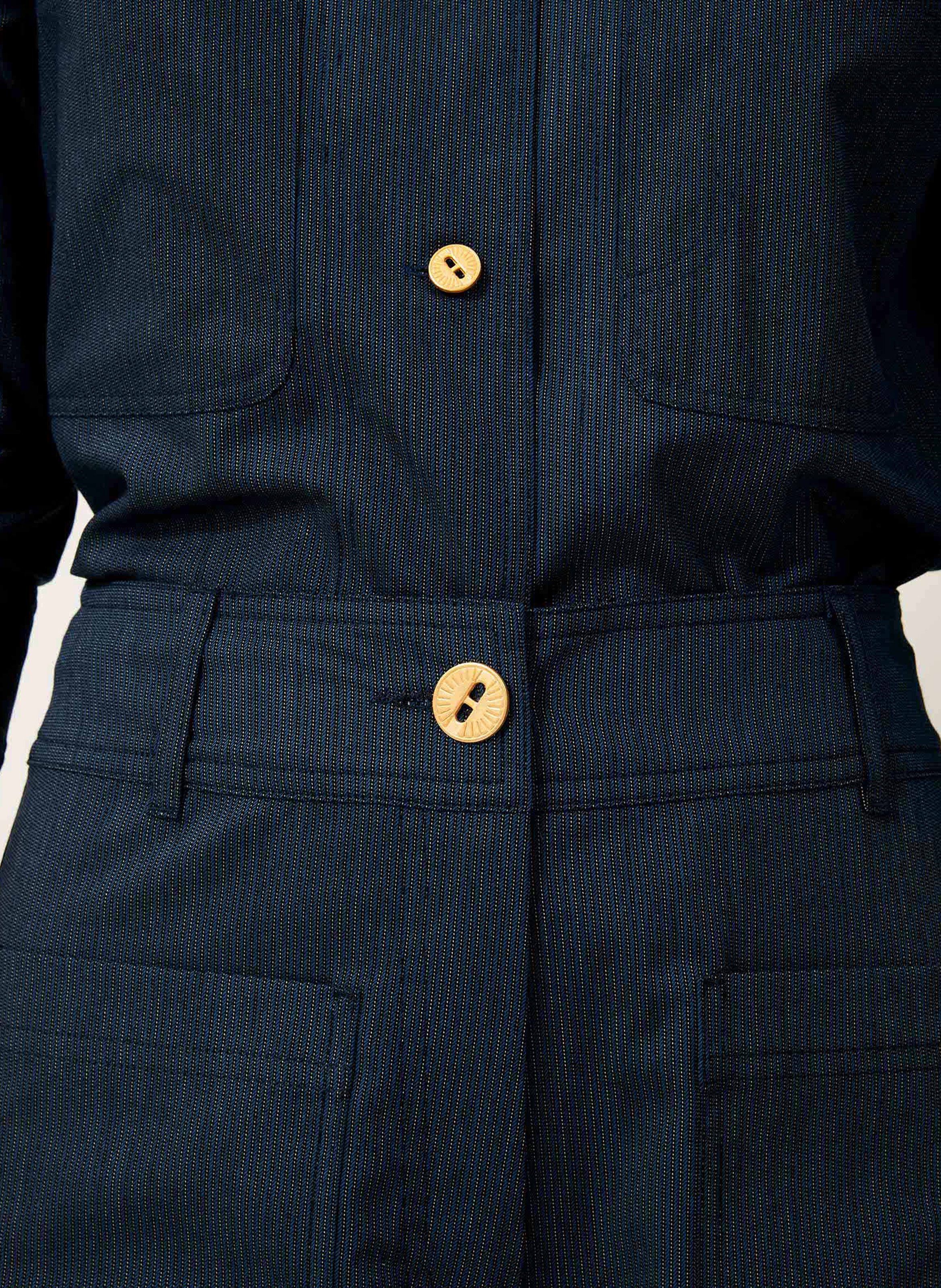 Pantalon large  SESSUN Bleu