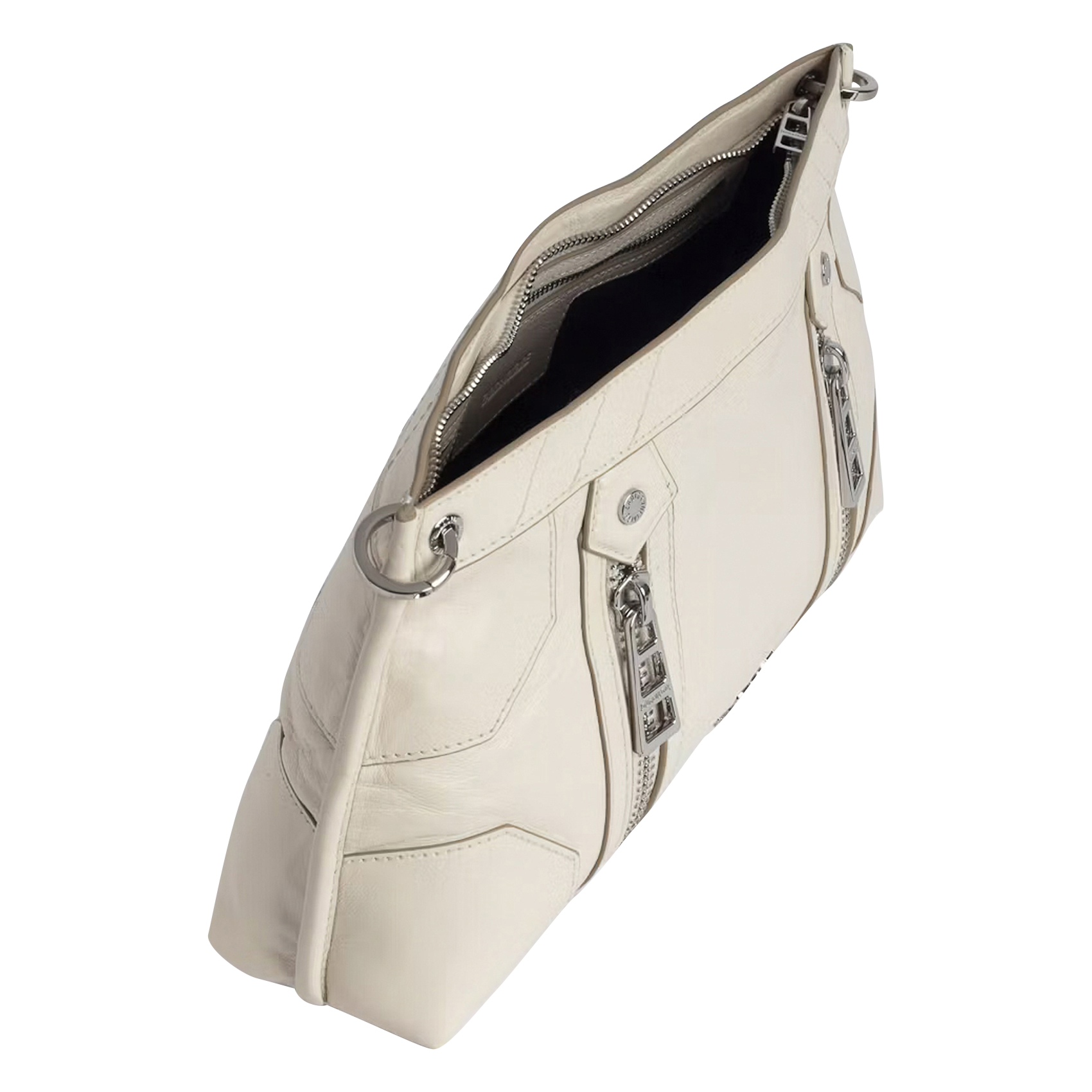 Patent leather shoulder bag ZADIG&VOLTAIRE White