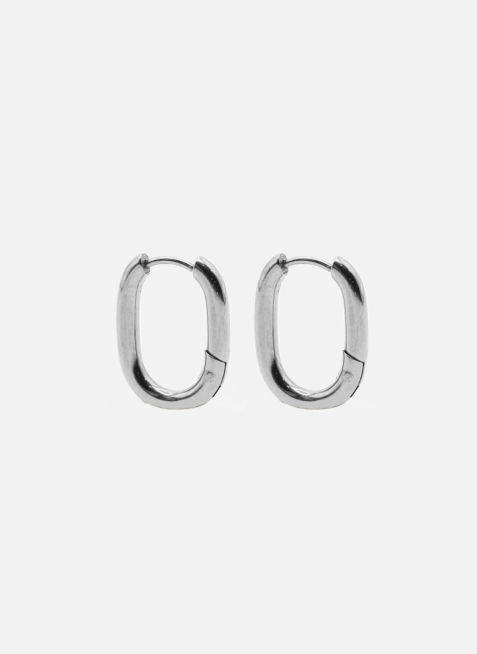 Small hoop earrings AEC Paris Silver