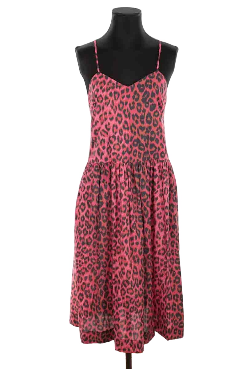 Cotton dress LA PRESTIC OUISTON- Seconde Main Pink