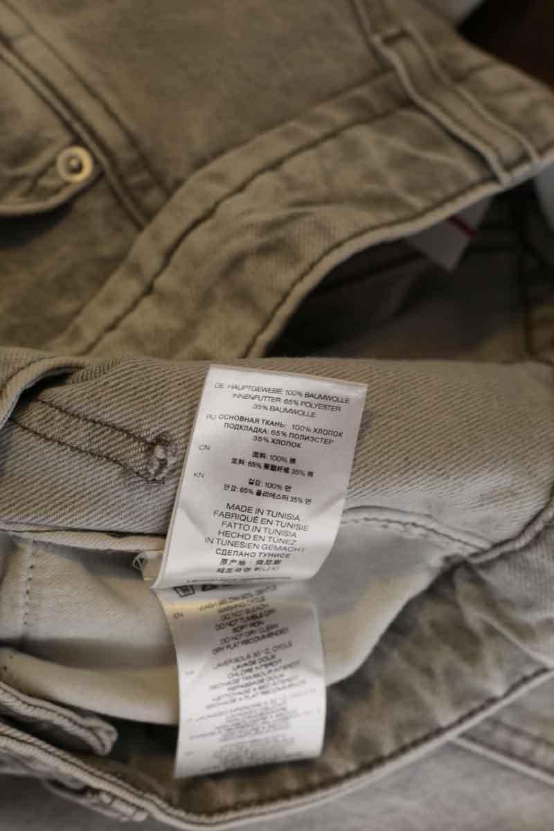 Cotton straight jeans IRO - Seconde Main Grey