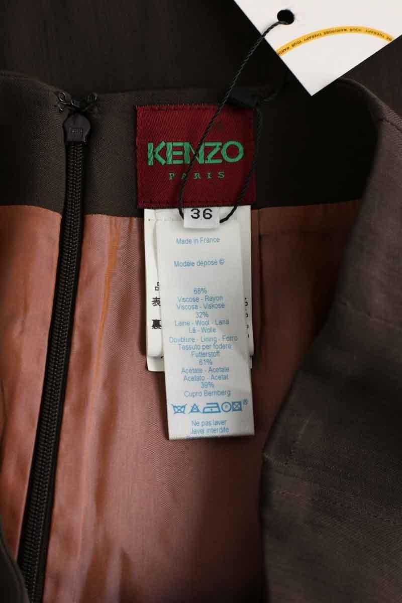 Brown skirt KENZO - SECONDE MAIN Brown