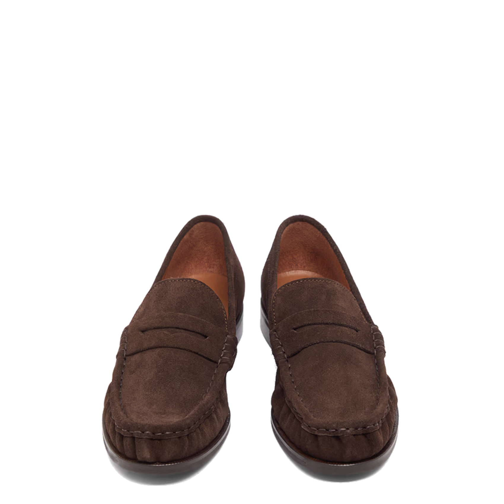 Suede leather moccasins JONAK Brown