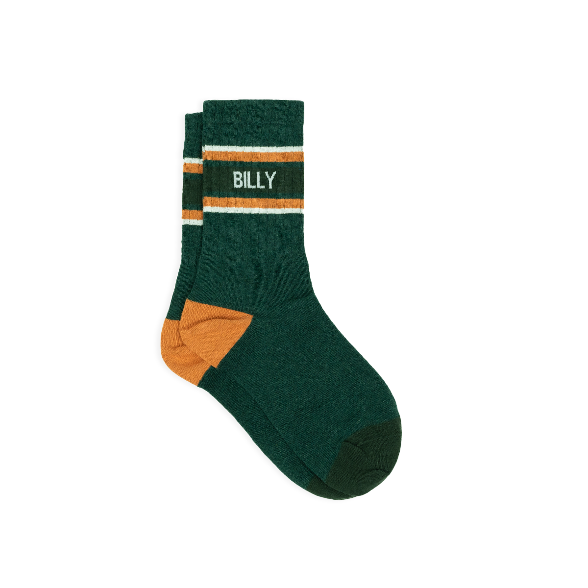 Combed Cotton Retro Socks GreenBILLYBELT