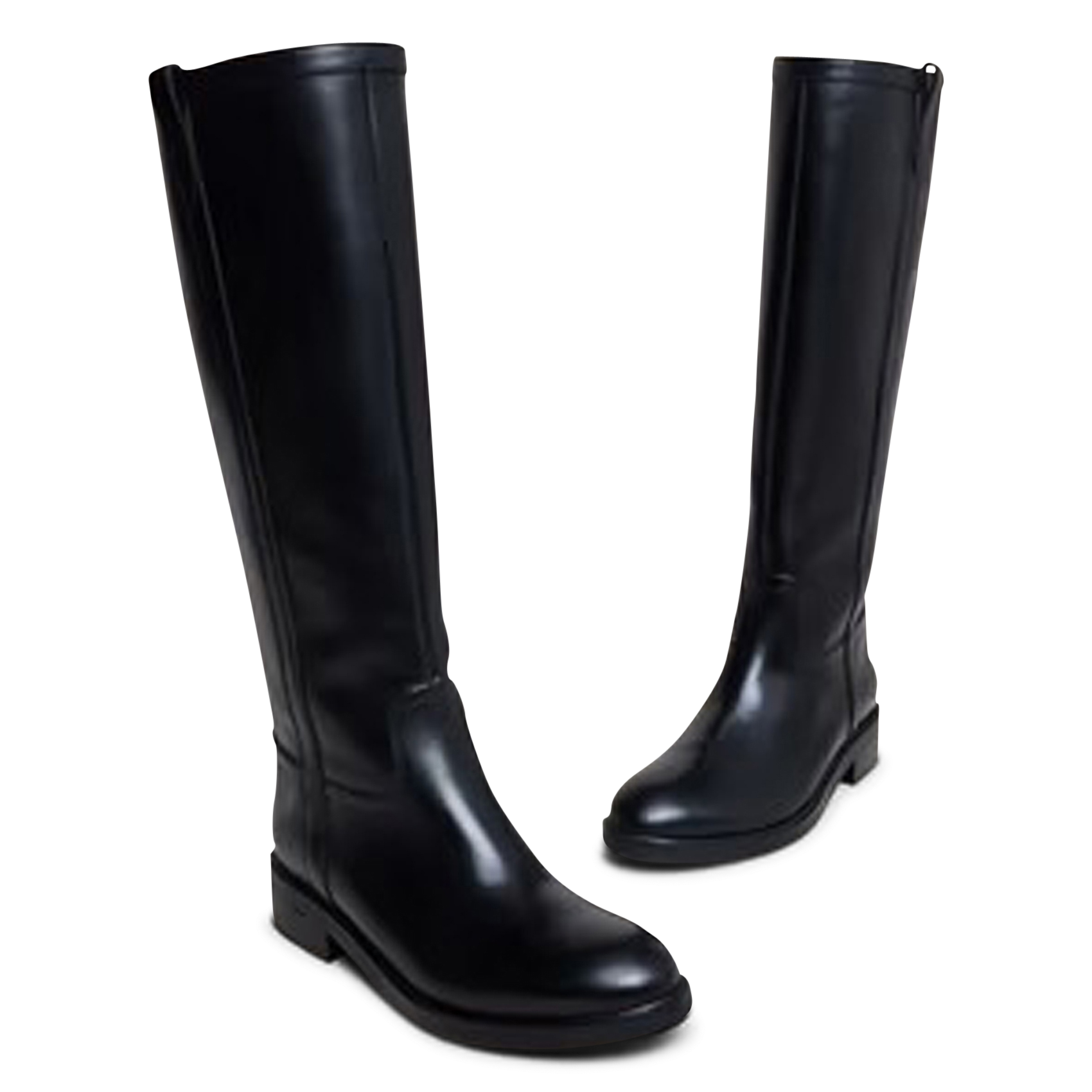 Leather riding boots JONAK Black