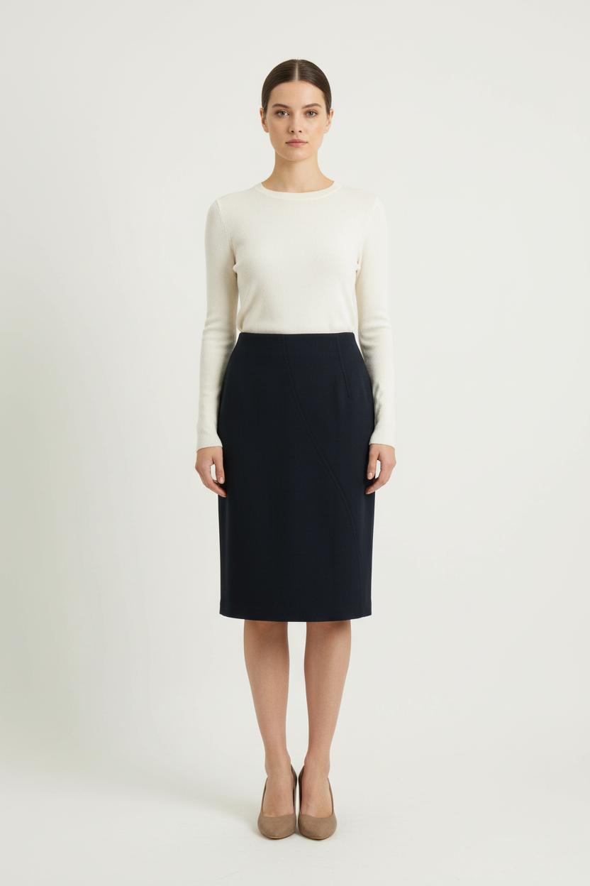 Short & midi skirt MAX MARA - Seconde Main Blue