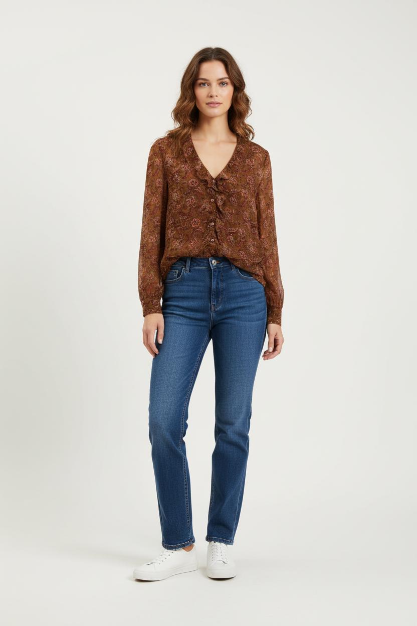 Blouse LOUISE MISHA - Seconde Main Brown