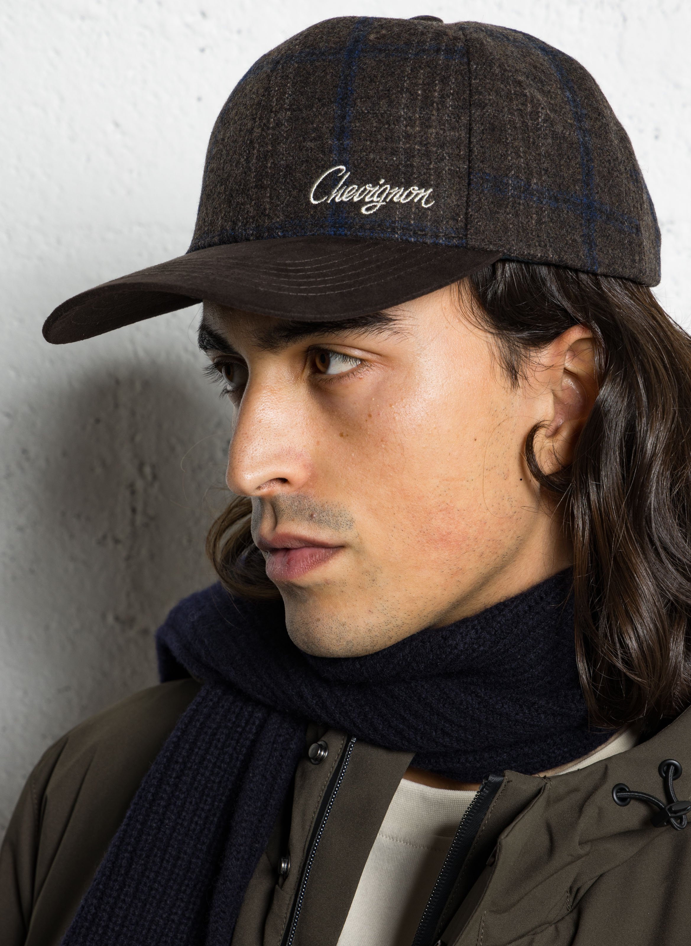 Casquette en coton CHEVIGNON Marron