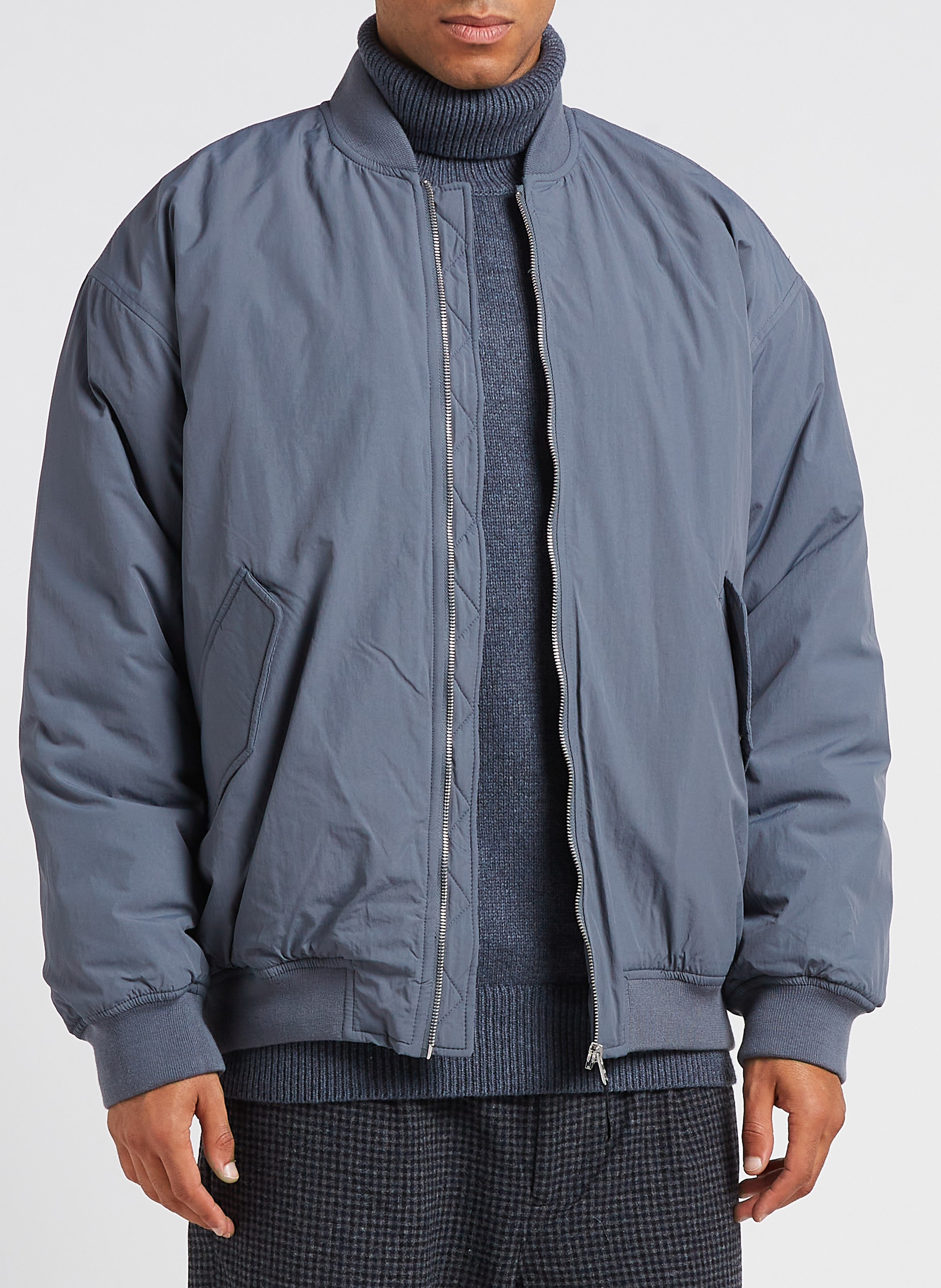 Jacke mit Stehkragen MINIMUM Silber