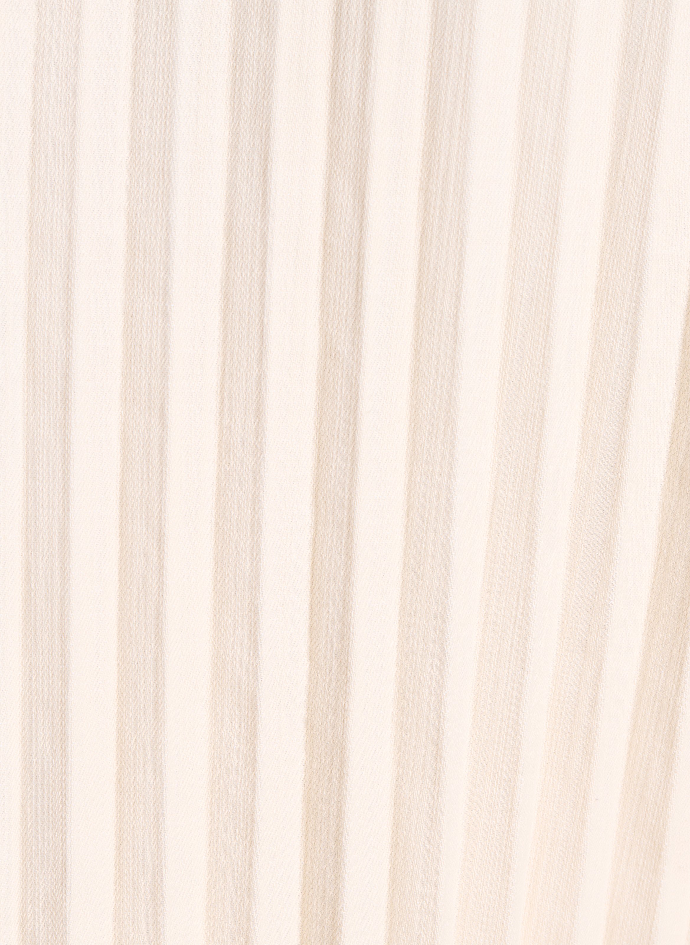 Chemise col classique en coton mélangé LA FEE MARABOUTEE Blanc