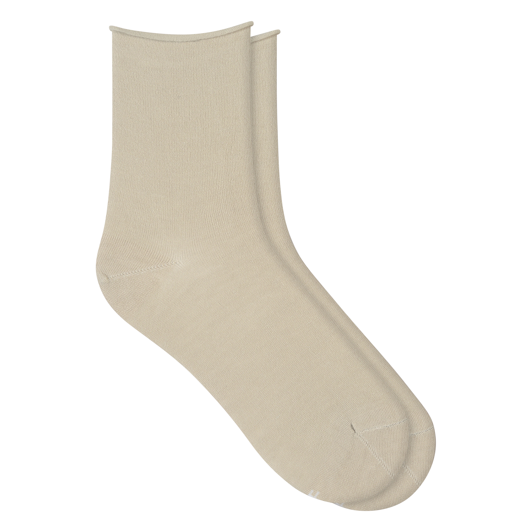 Chaussettes veloutées en coton mélangé BLEUFORET Beige