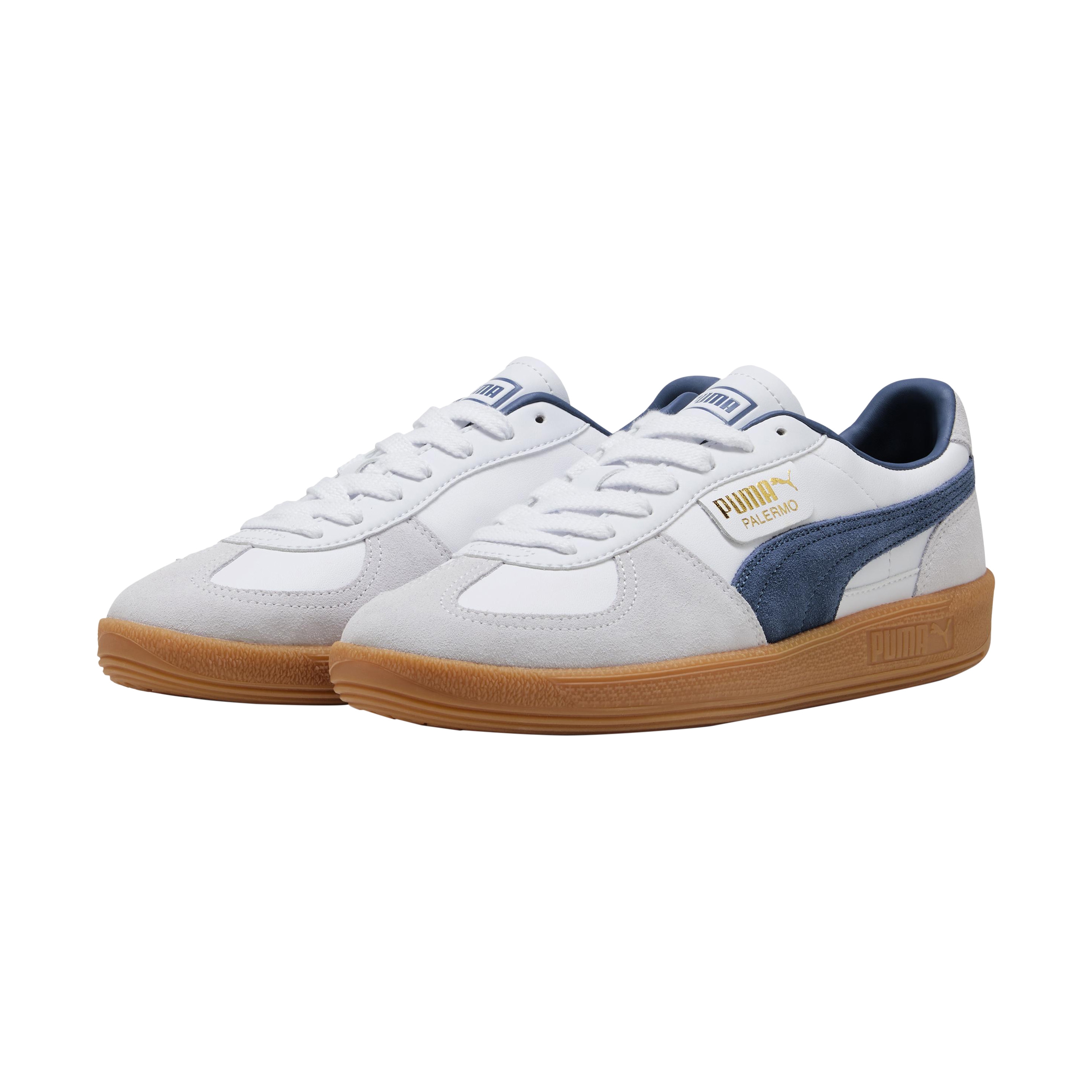 Low leather sneaker Palerma LTH PUMA White