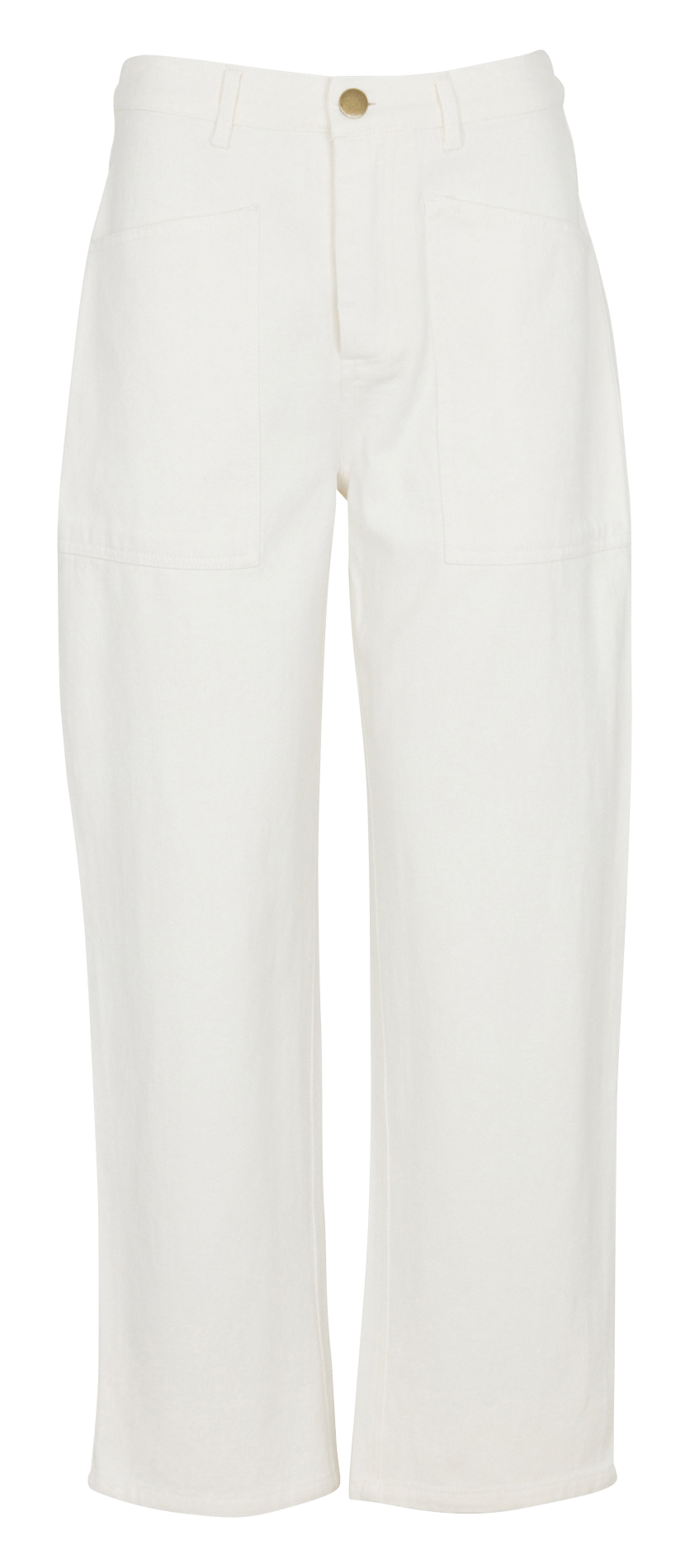 High-waisted boyfriend jeans uni LEON & HARPER Beige